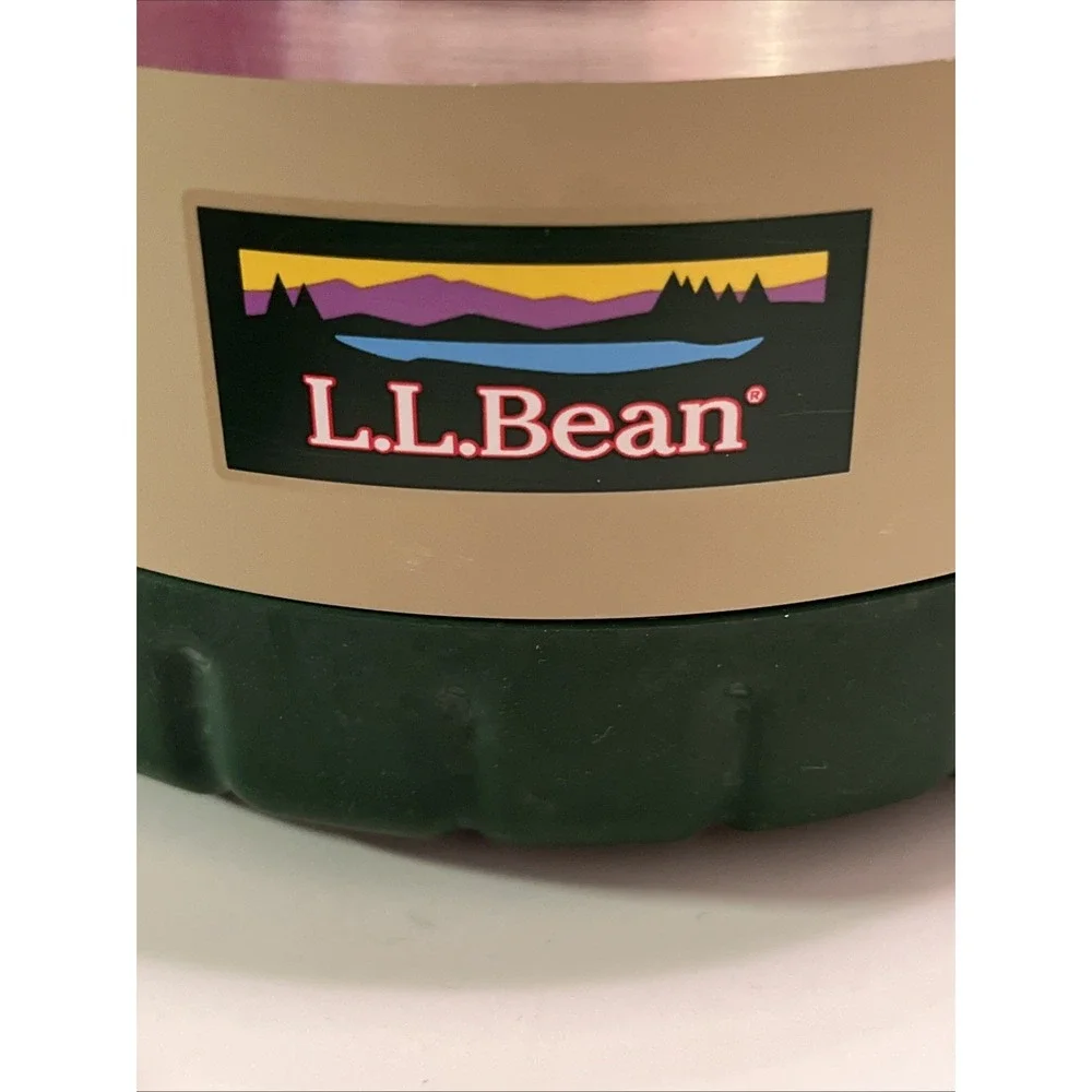 L.L. Bean Insulated Dog Bowl Extra Large Non Slip Base 64 oz Logo'd